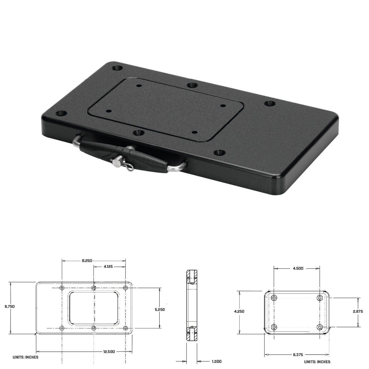 MINN KOTA QUICK RELEASE BRACKET 2 1 FROM PREDATOR TACKLE.jpg Minn Kota Quick Release Bracket MKA-21